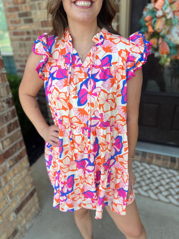 Pink Sunset Dress