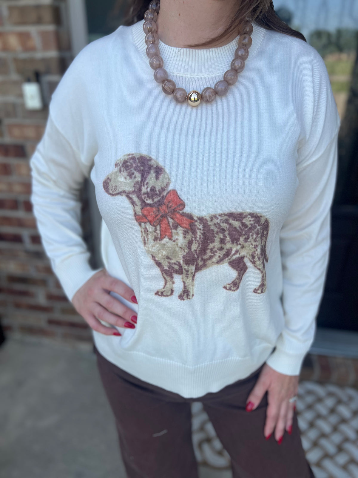 Sewn + Seen Dog sweater