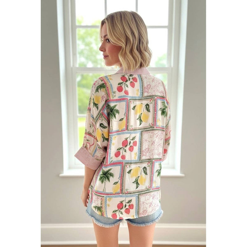 Pink Lemon Blouse